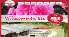 Desktop Screenshot of gaertnerei-melle.de